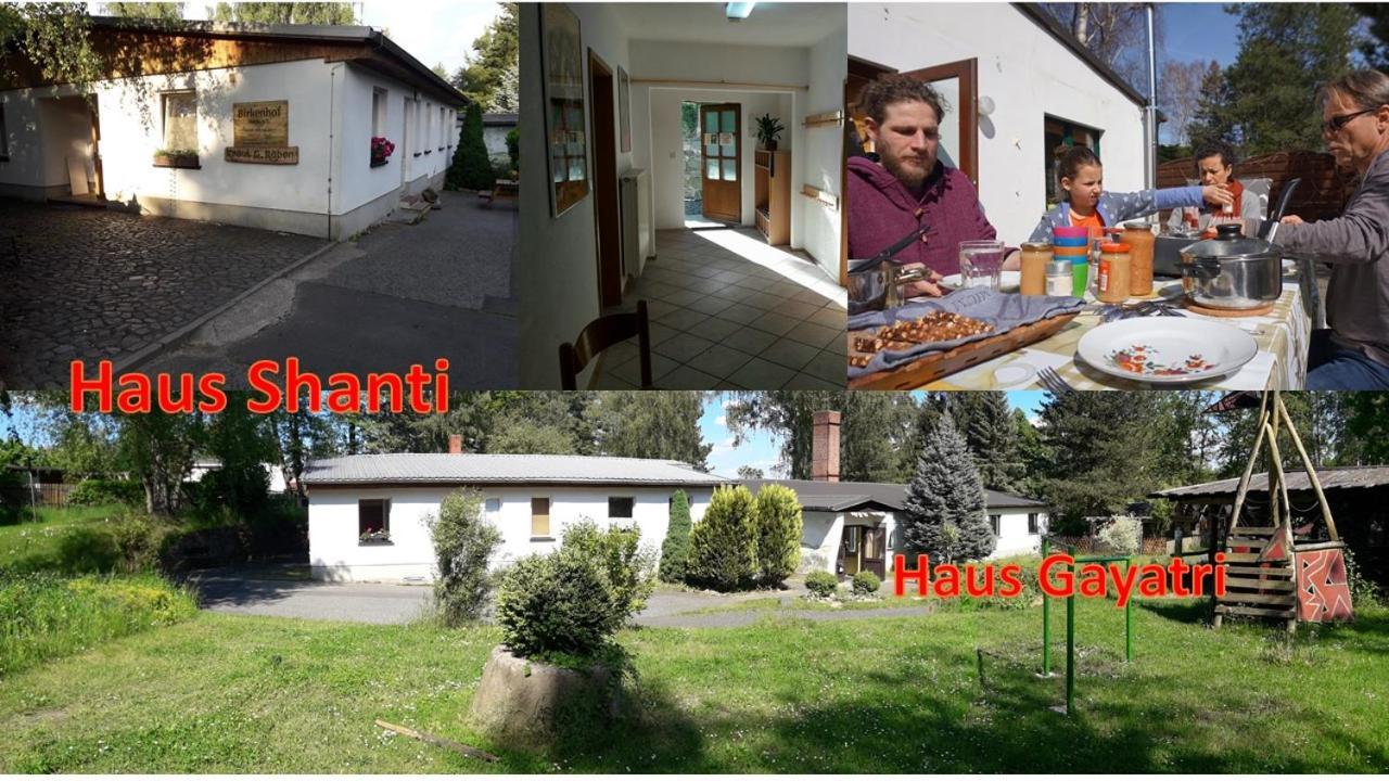 Ferienwohnung Birkenhof Ashram Shanti Zimmer Zittau Exterior foto