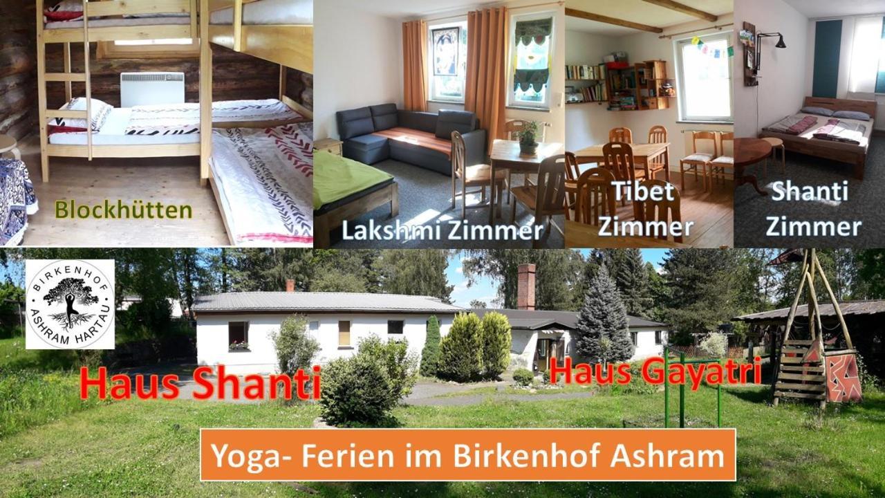 Ferienwohnung Birkenhof Ashram Shanti Zimmer Zittau Exterior foto